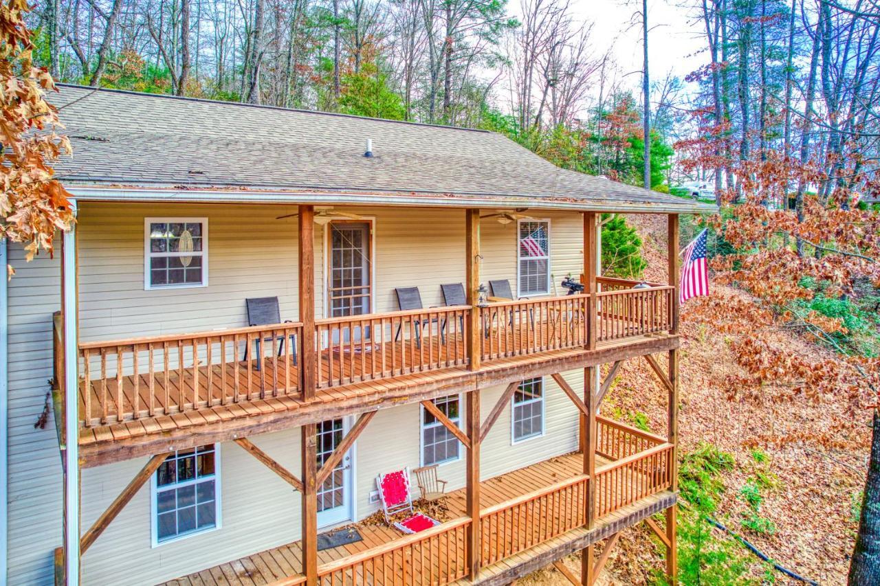Trimont Mountain Cottage Franklin Bagian luar foto